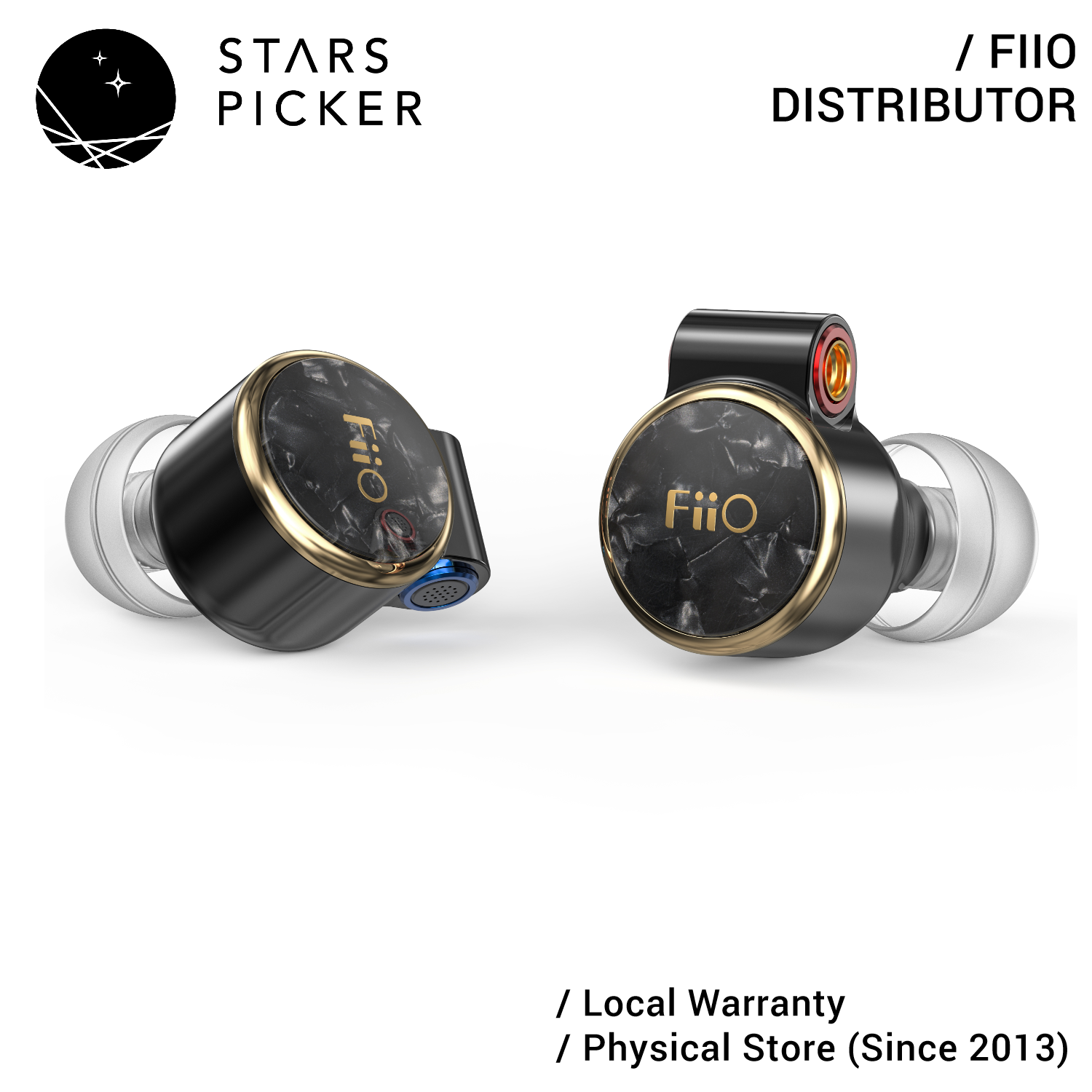 [PM best price] Fiio FD3 / FD3 Pro - IEM Earphone DLC Diamond Diaphragm Semi open Interchangeable Sound Tube