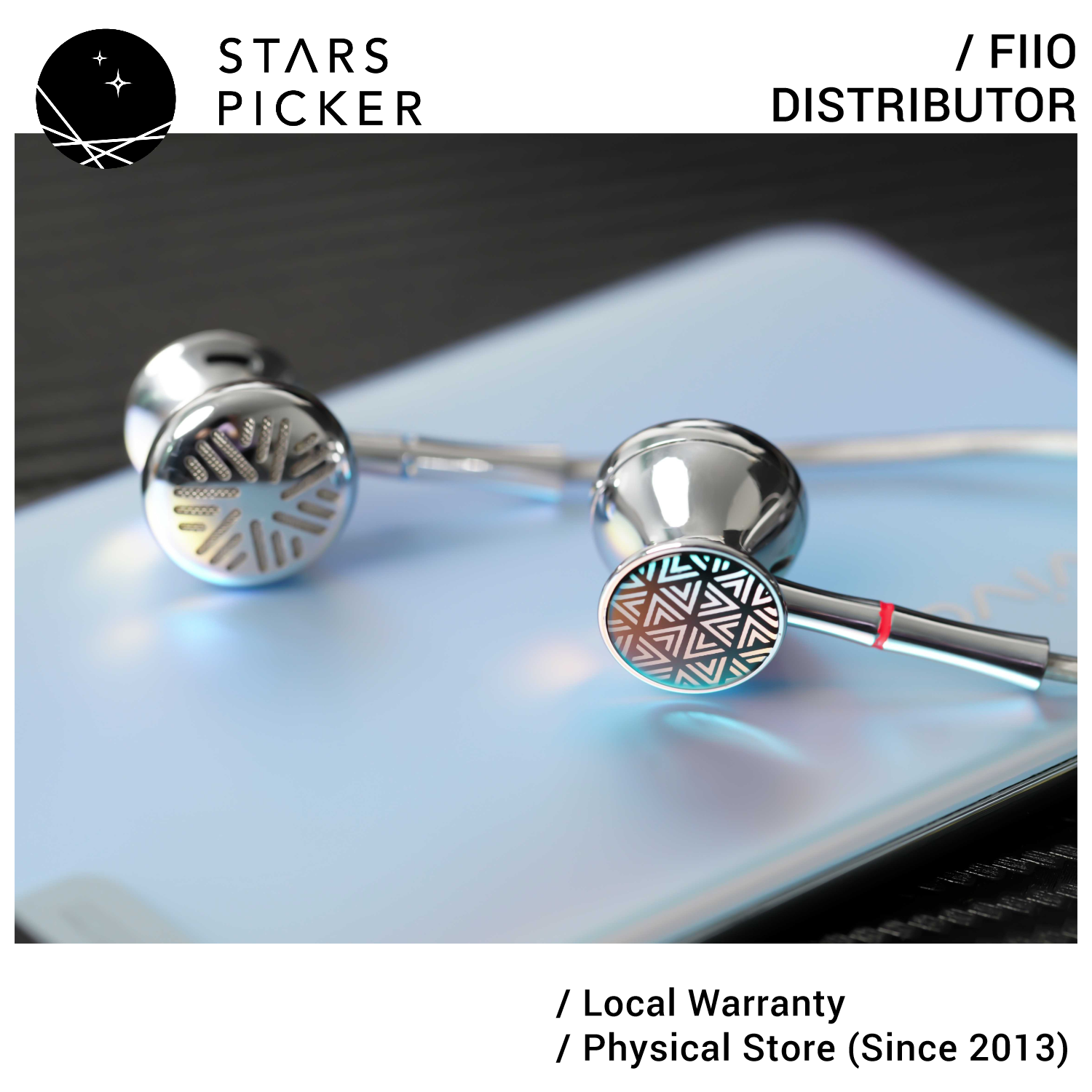 FiiO FF3 14.2mm Dynamic Driver Earbuds