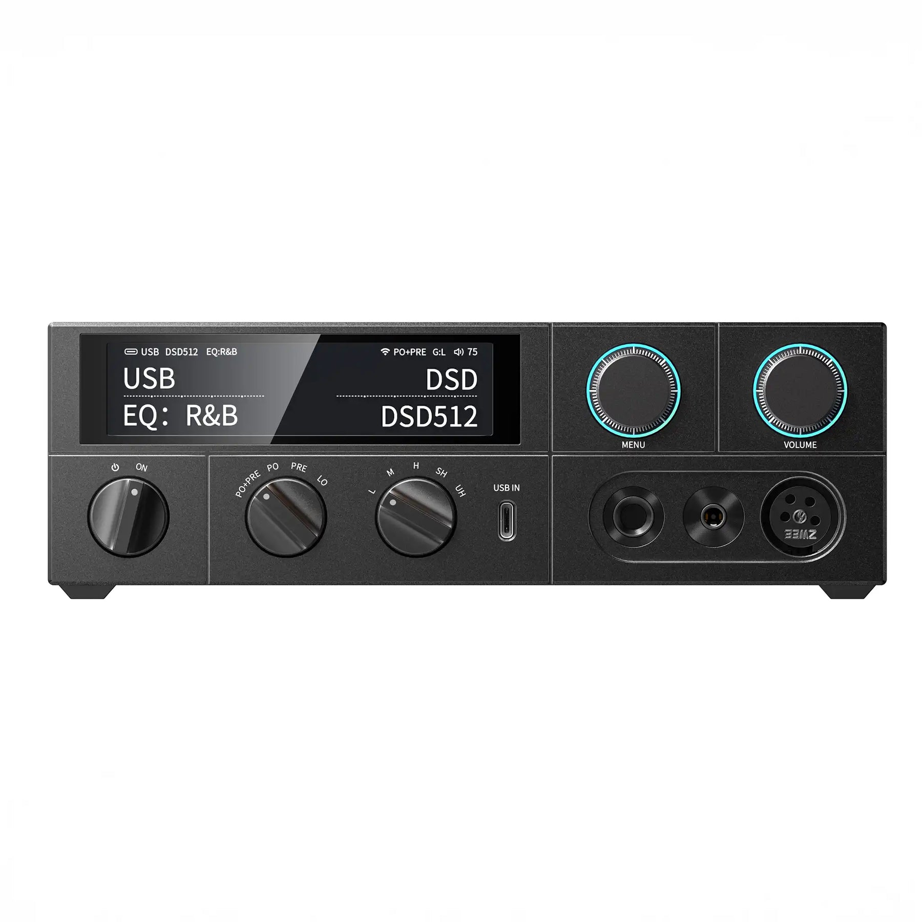 FiiO K15 Desktop DAC & Headphone Amp. with Dual AKM AK4497S DAC chips & Streaming Receiver