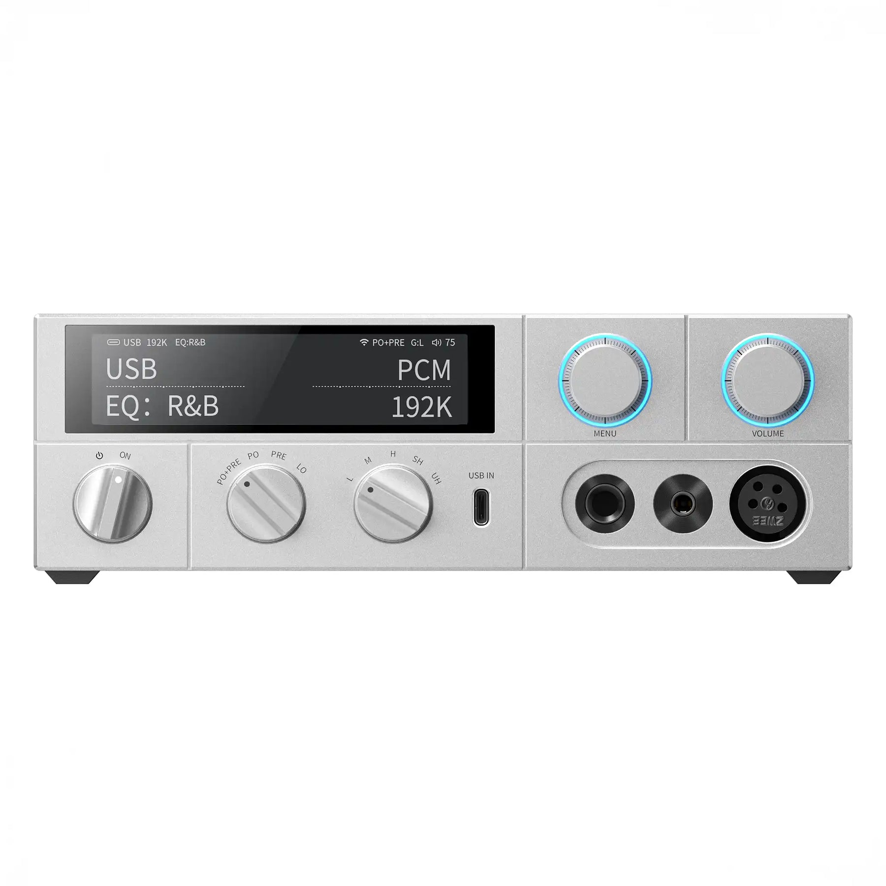 FiiO K15 Desktop DAC & Headphone Amp. with Dual AKM AK4497S DAC chips & Streaming Receiver