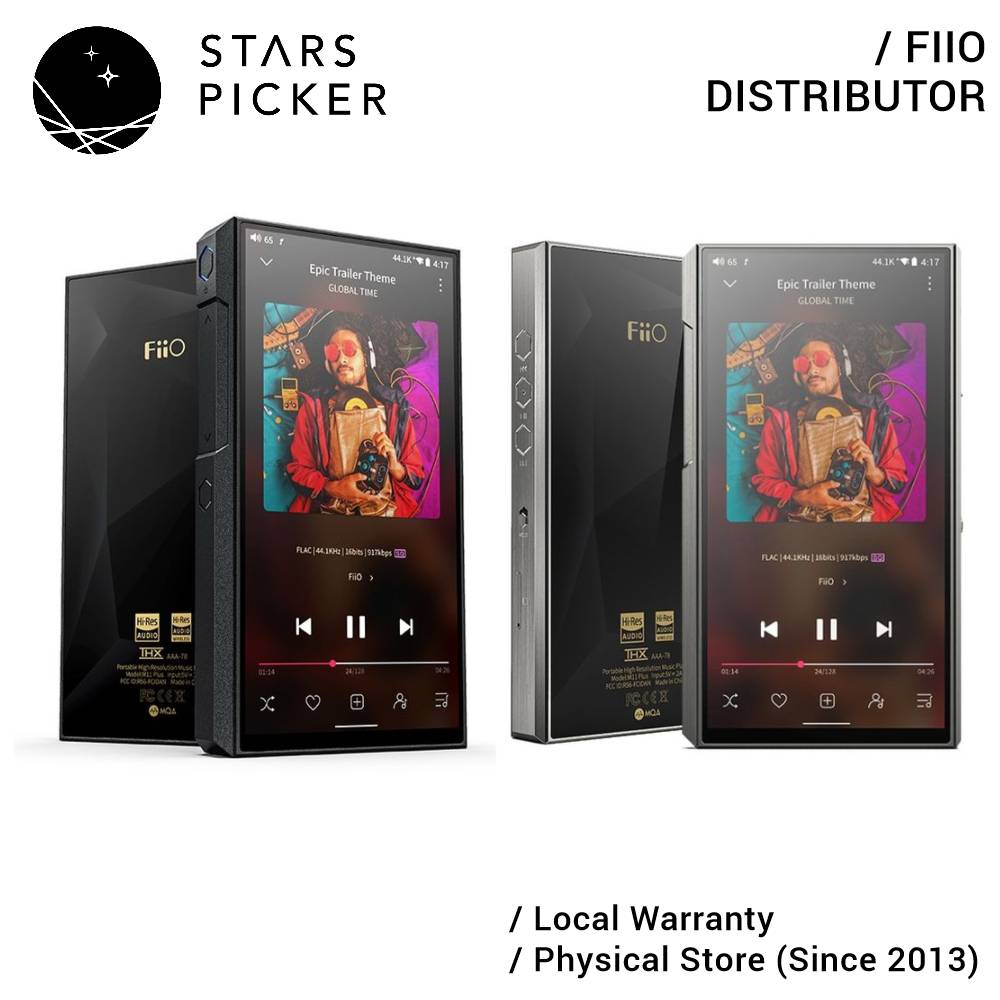 [PM best price] FiiO M11 Plus ESS / M11 Plus LTD Stainless Steel - Hi-Res Audio Music Player DAP ES9068ASx2 DAC THX AAA