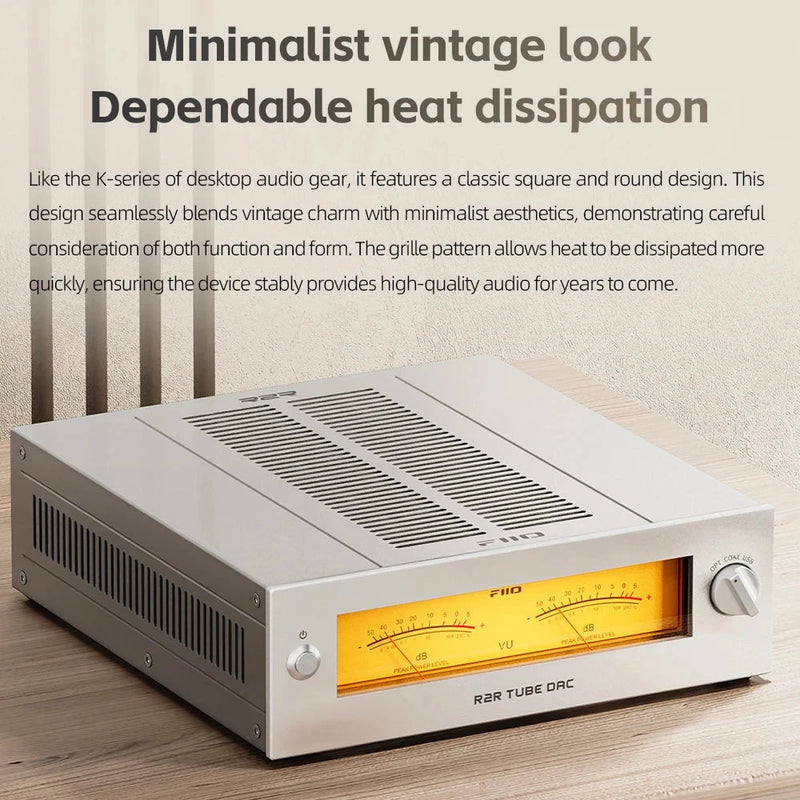 FiiO Warmer Pure 24-bit R2R DAC with Tube Buffer