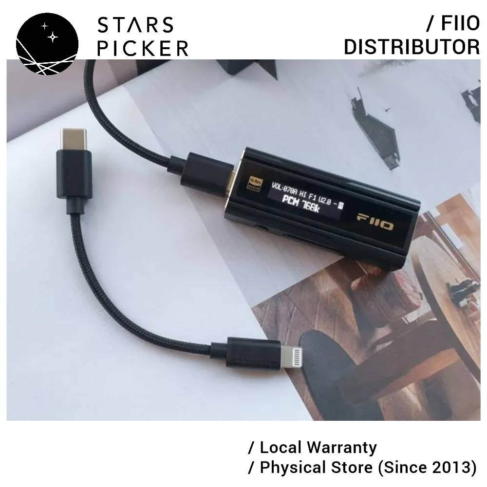 Fiio Jade Audio KA5 Portable DAC and Headphone Amplifier Dual CS43198 DAC PCM 768kHz 32bit DSD256