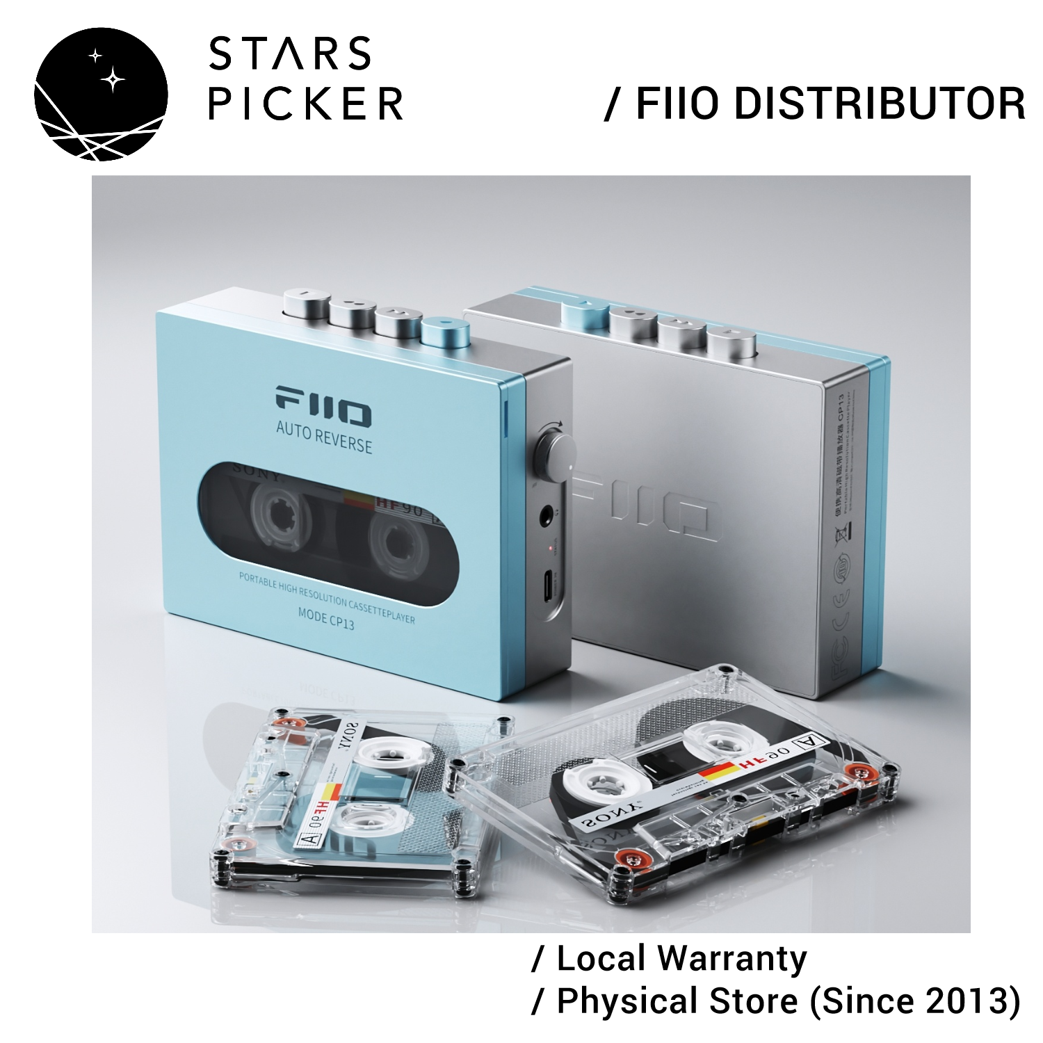 Fiio CP13 Cassette Player (Pre-order)(DEPOSIT)