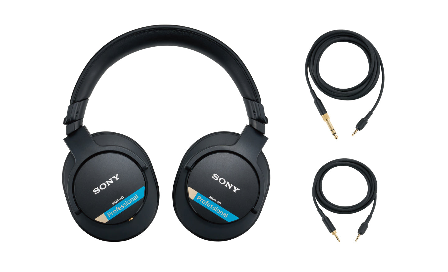 Sony MDR-M1 Professional Studio Closed-Back Headphones for Mixing and Mastering