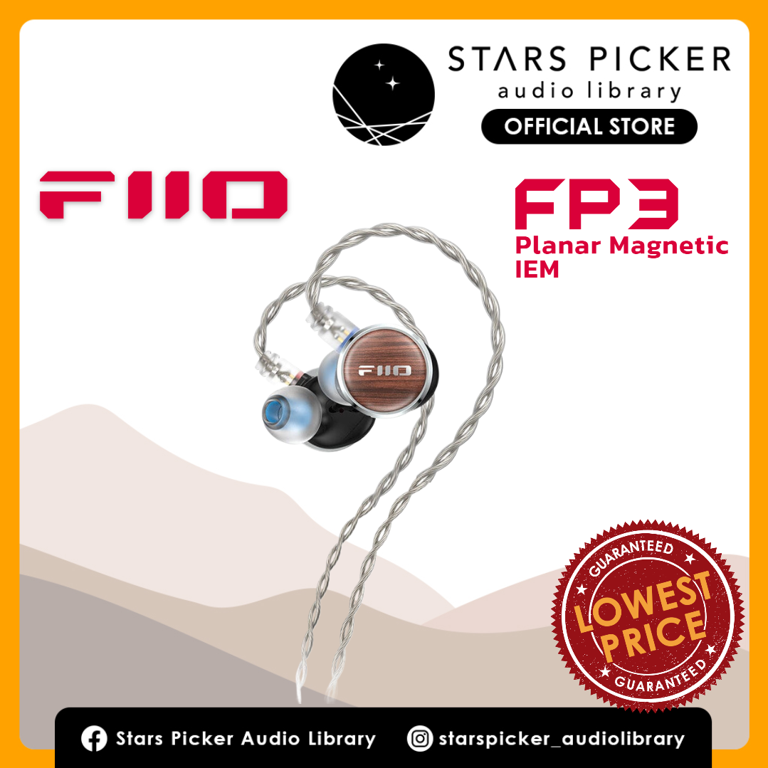 FIIO FP3 Planar Magnetic IEM, Second Gen. 14.5mm Planar Drivers