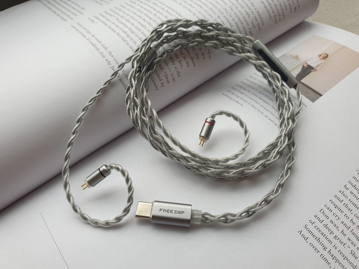 Moondrop FREE DSP - USB-C Headphone Upgrade Cable with 0.78mm CM 2Pin Connector