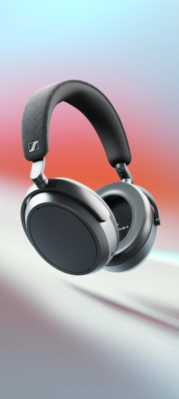 Sennheiser MOMENTUM 4 M4AEBT Wireless Adaptive Noise Cancellation and Transparency Mode Bluetooth aptX Headphones