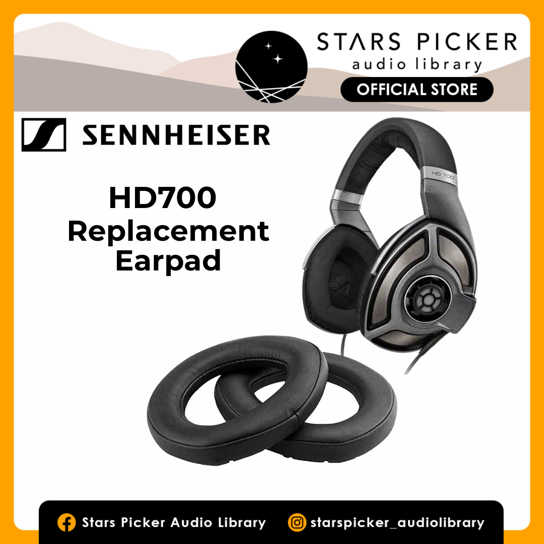 Stars Picker Sennheiser HD700 Replacement Earpads Lambskin Leather, Velvet, Nano Leather