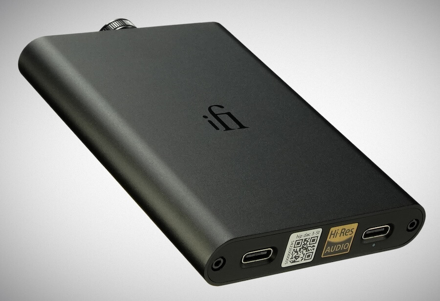 iFi Hip-Dac 3 (Stealth Edition) - Portable DAC and Headphone Amp | Burr Brown | Bit-Perfect DSD & DXD Support |
