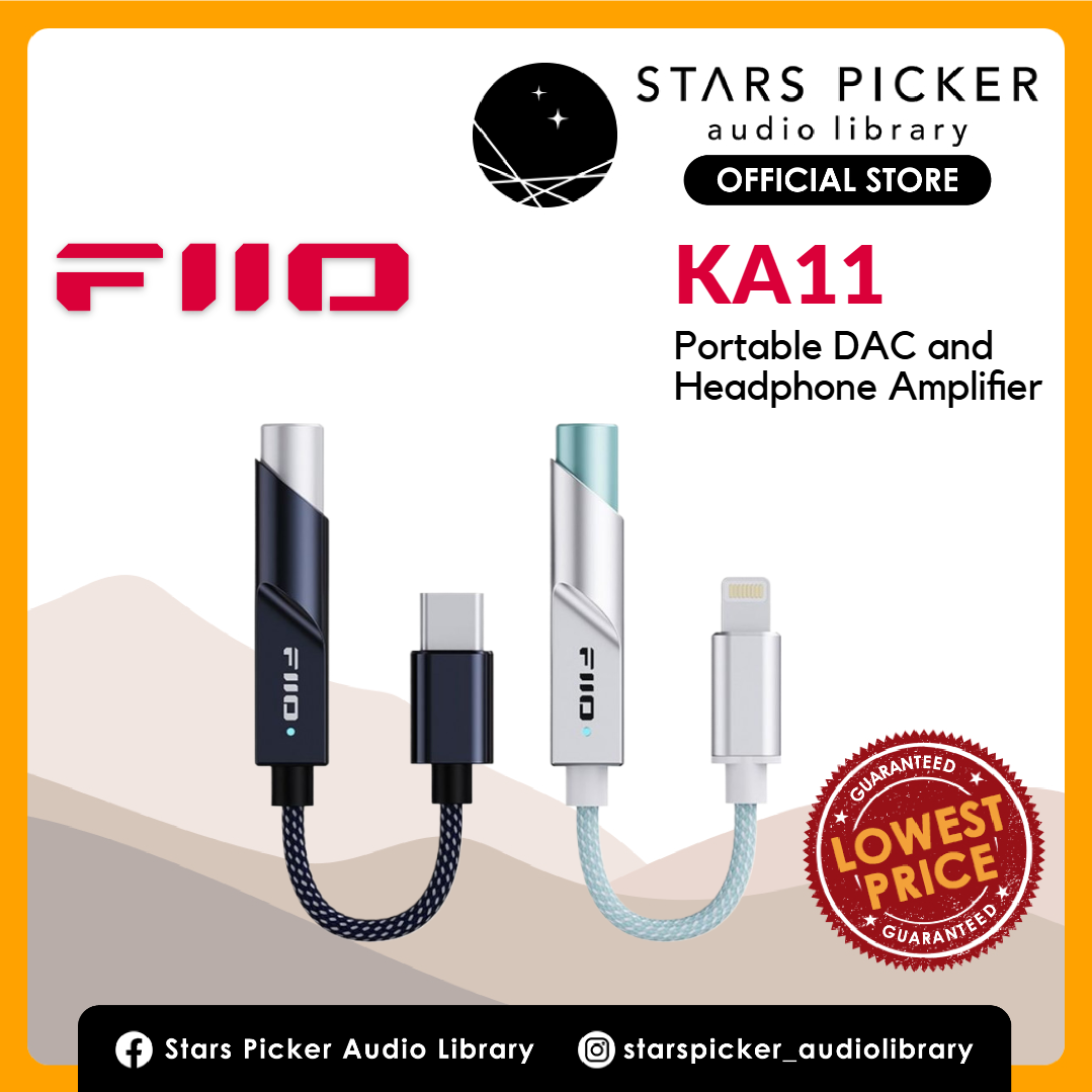 [PM FOR BEST PRICE] FiiO KA11 - Portable USB DAC/AMP With CS43131 DAC Chipset