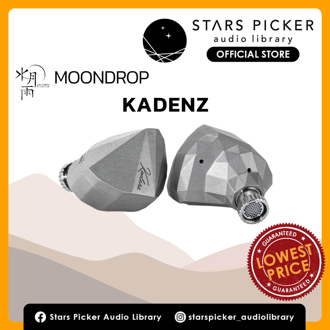 [Ready Stock] Moondrop Kadenz - New Flagship 10mm Dynamic Driver In-Ear Monitor IEM