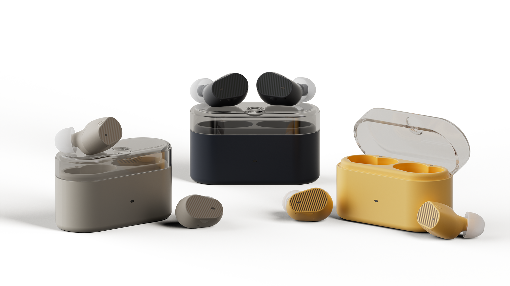 Moondrop Pudding - Wireless Noise Cancelling Earphones with 10 Band PEQ, Clear Calls, Low Latency Mode,