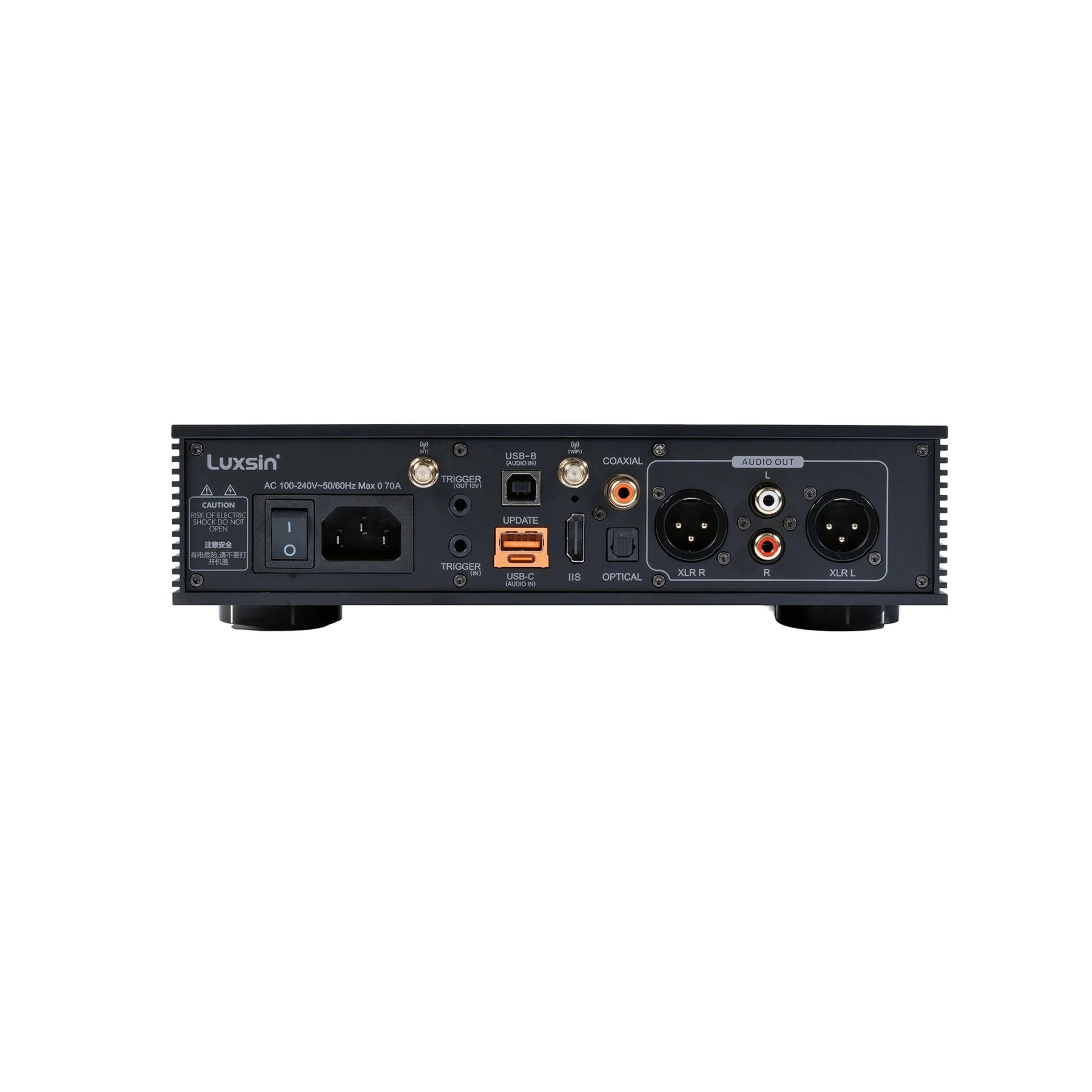 Luxsin X8 8*CS43198 DAC & Headphone Amplifier with World’s First AI-assisted EQ Tuning
