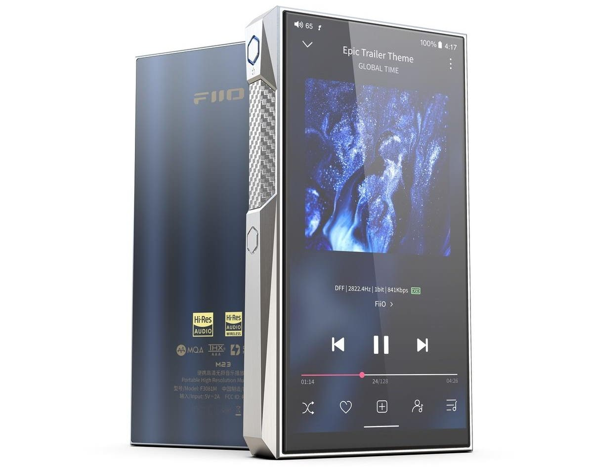 (PM for Best Price) FiiO M23 Hi-Res HIFI Portable Android Music Player DAP USB DAC with AK4191EQ+AK4499EX PEQ Bluetooth 5.0