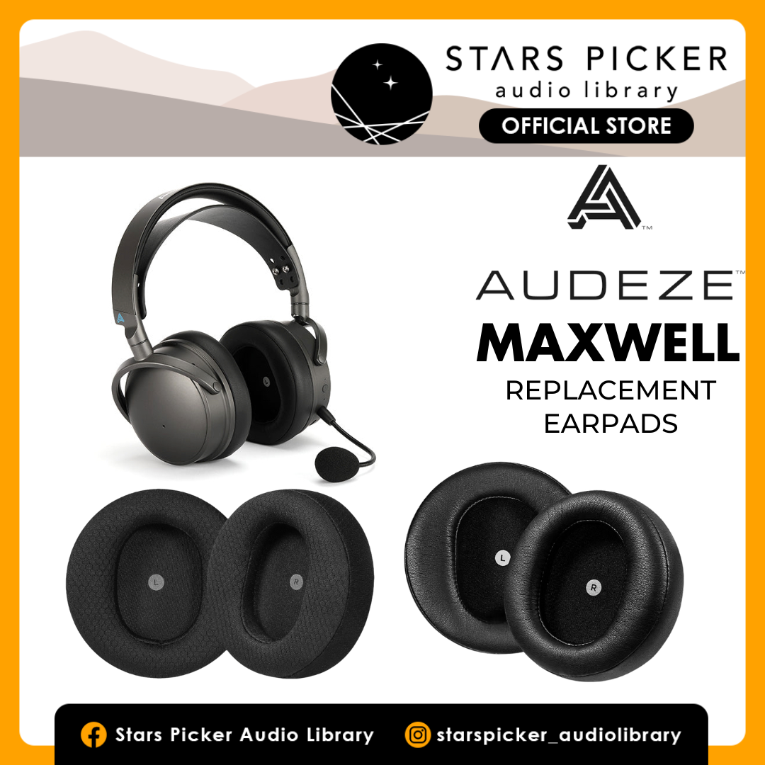 [Stars Picker] Earpads for Audeze Maxwell Wireless Gaming Headphone Replacement Earpads