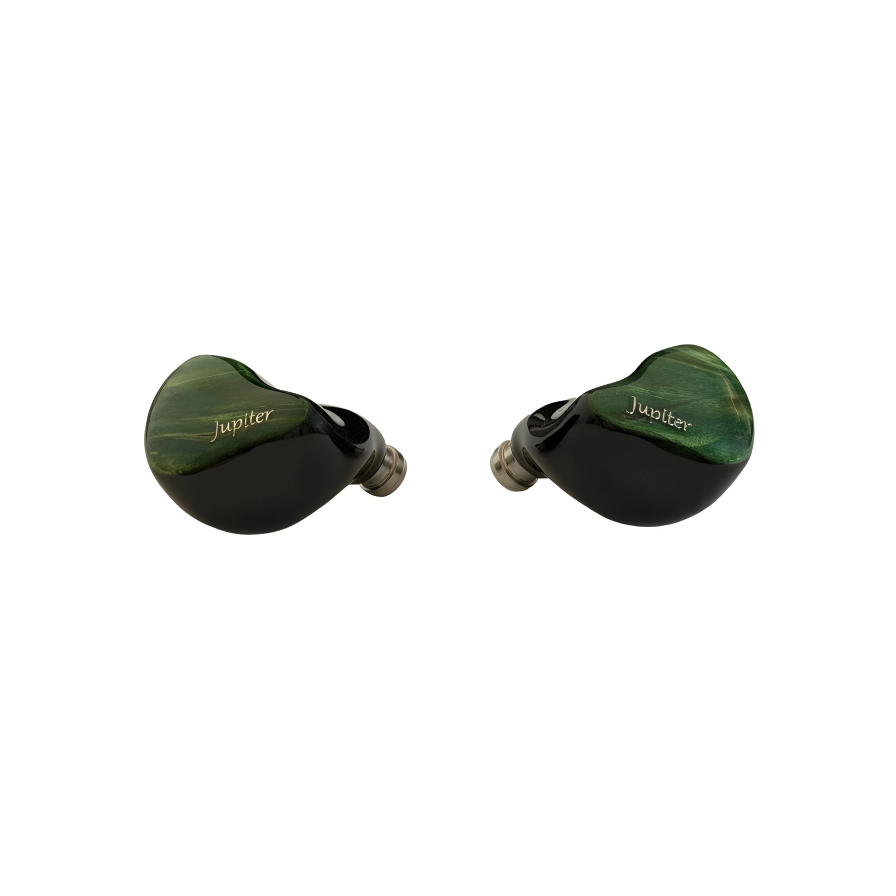 Melody Wings Jupiter | Titanium-plated 1DD In-Ear Monitors | Mobile Gaming IEM, Ergo Earphones USB C With Mic & Volume