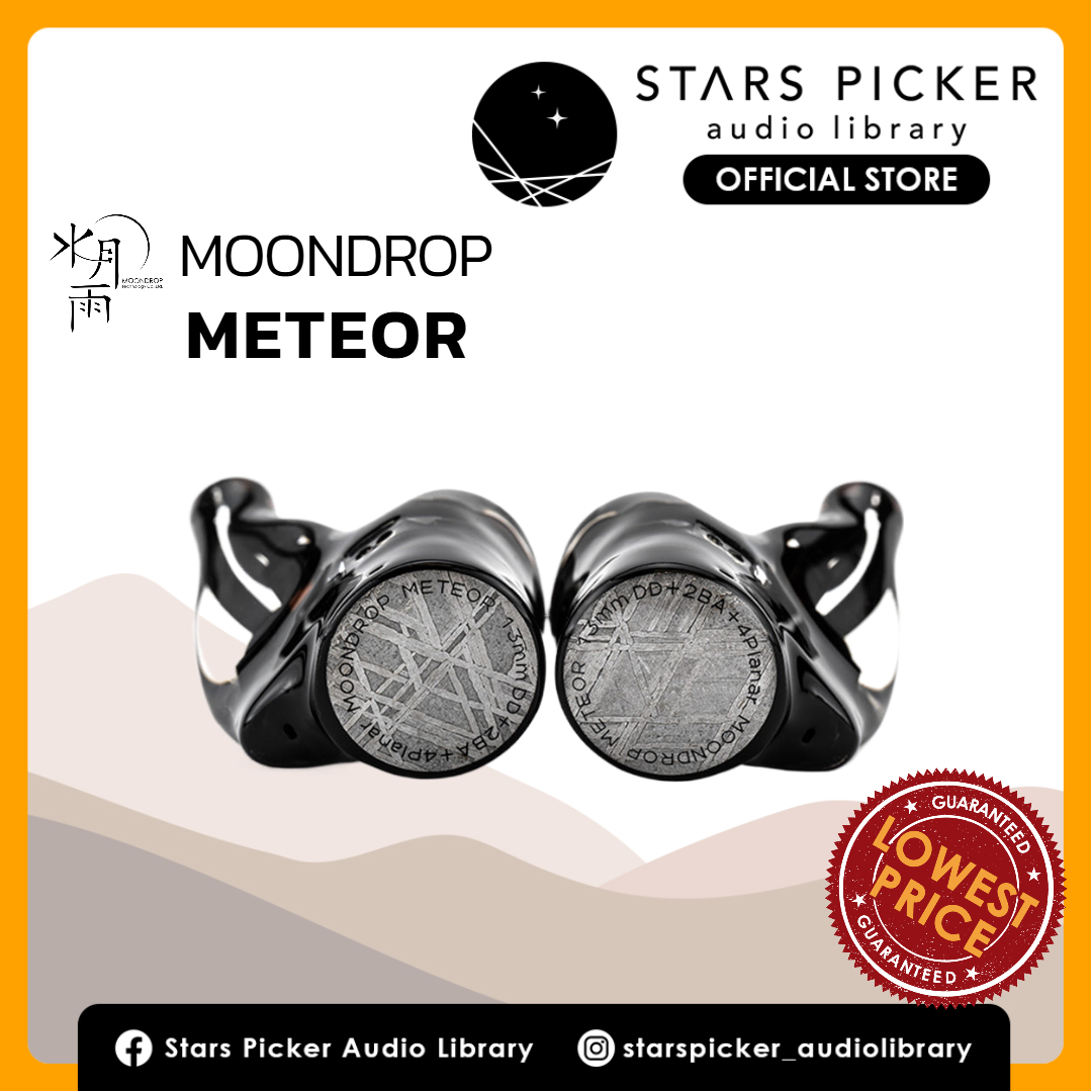 [PREORDER] MOONDROP METEOR 1DD+2BA+4Planar In-Ear Monitor IEM