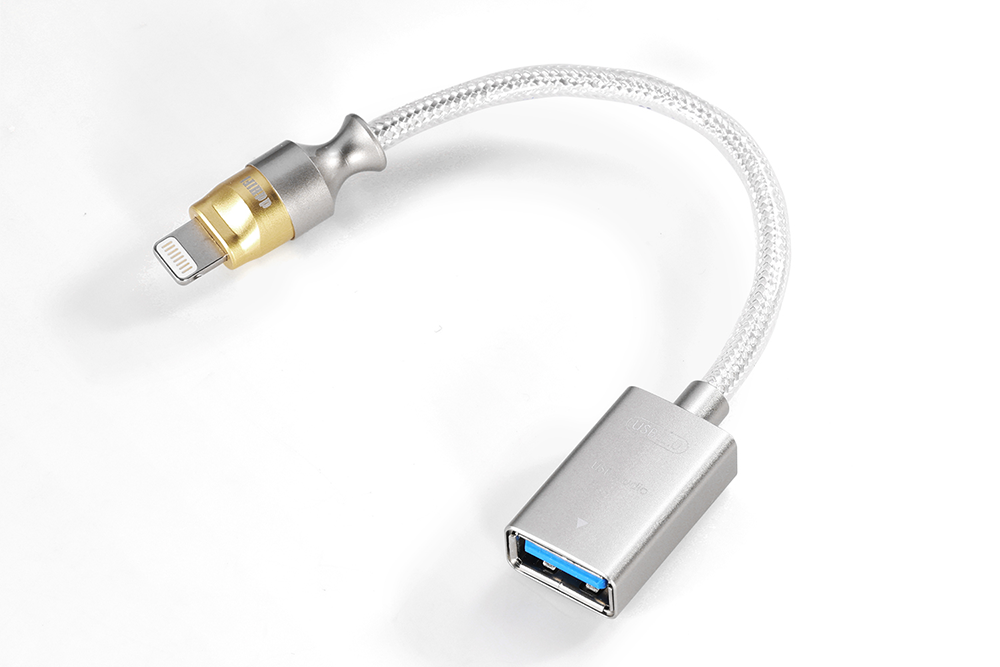 [5% off]  DD Hifi DDHIFI MFi07S or MFi07F iP to USB-C OTG HiFi Audiophile USB Cable, USB-A Female to iP OTG Cable