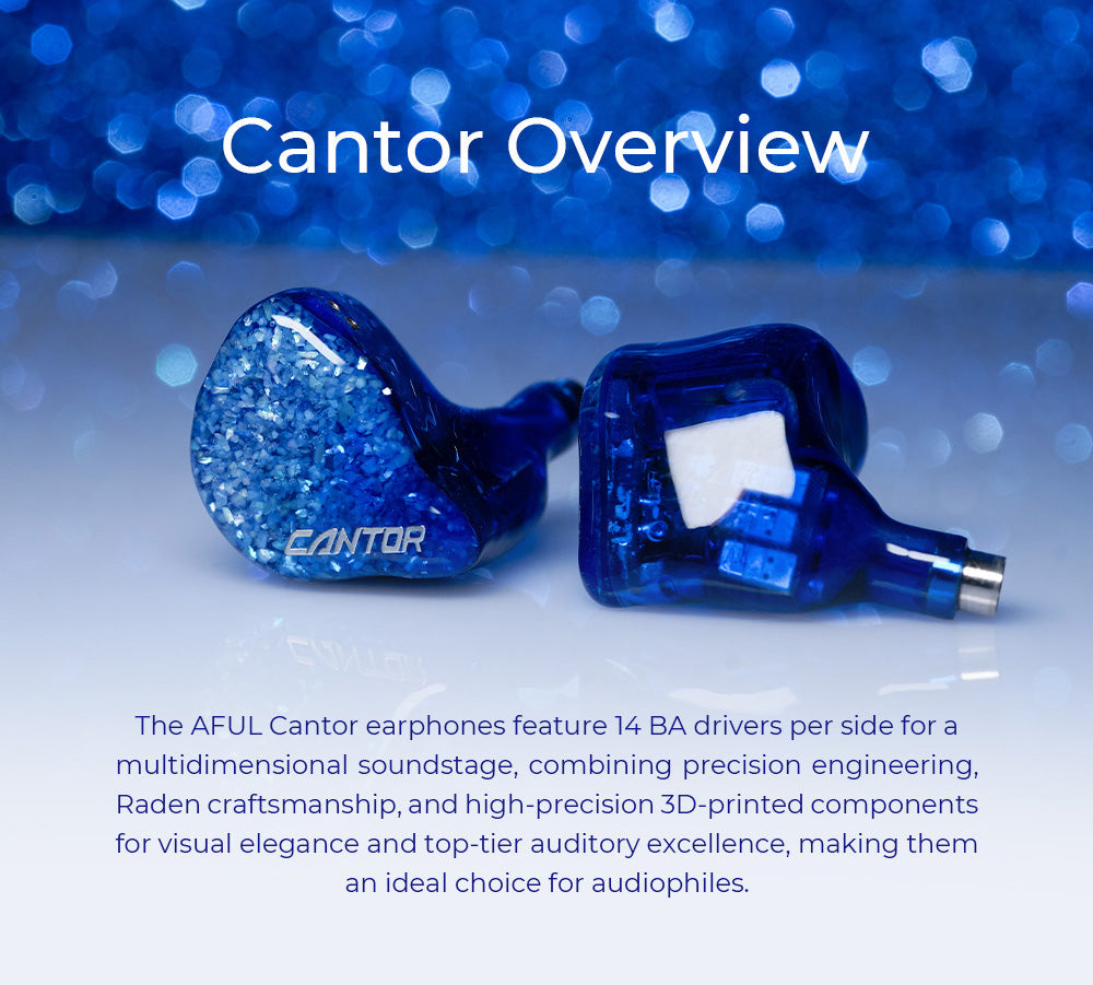 [PM FOR BEST PRICE] AFUL Cantor -  Flagship 14 BA In-Ear Monitor