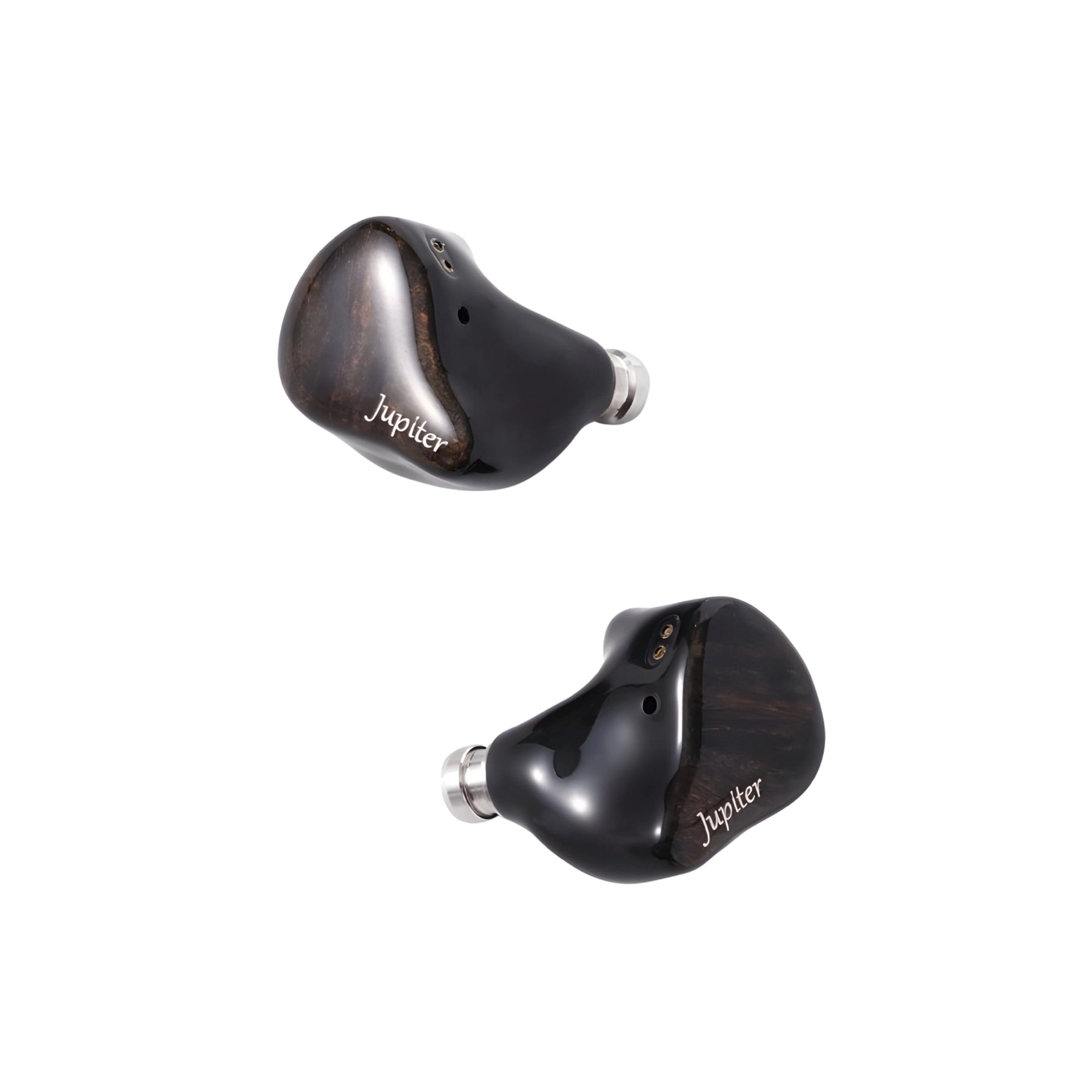Melody Wings Jupiter | Titanium-plated 1DD In-Ear Monitors | Mobile Gaming IEM, Ergo Earphones USB C With Mic & Volume
