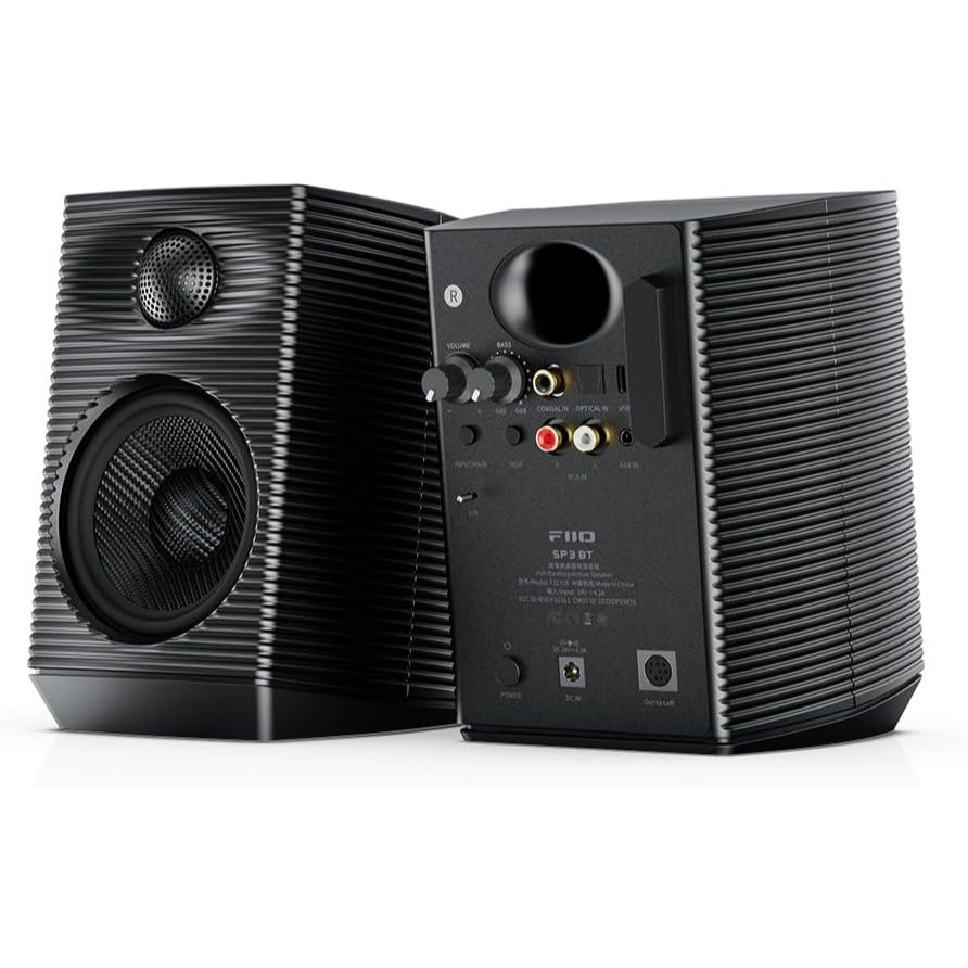 Fiio SP3 HiFi Desktop Active Speakers 3.5inch Carbon Fiber Woofer