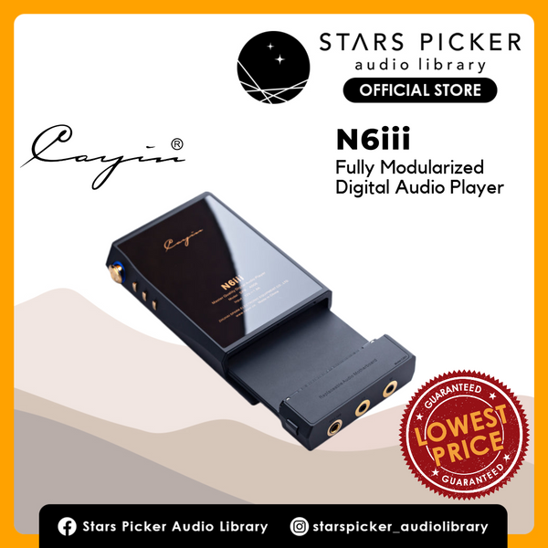 [PM FOR BEST PRICE] Cayin N6iii Fully Modularized Digital Audio Player