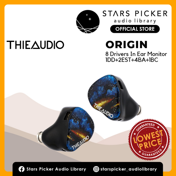 [PM FOR BEST PRICE] THIEAUDIO Origin - 8 Drivers In Ear Monitor (1DD+2