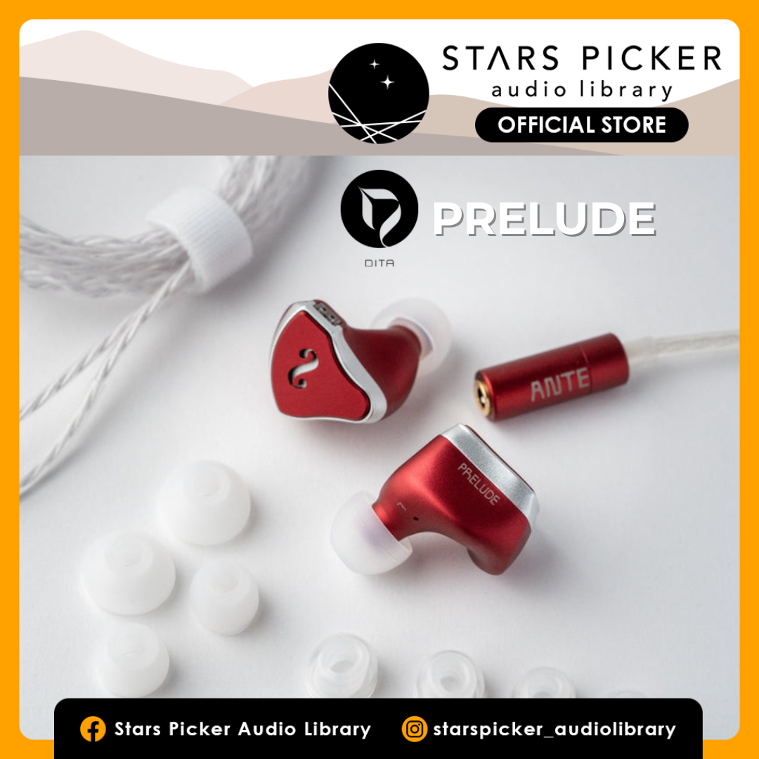 [READY STOCK] Dita Audio Prelude 10mm Dynamic Driver IEMs