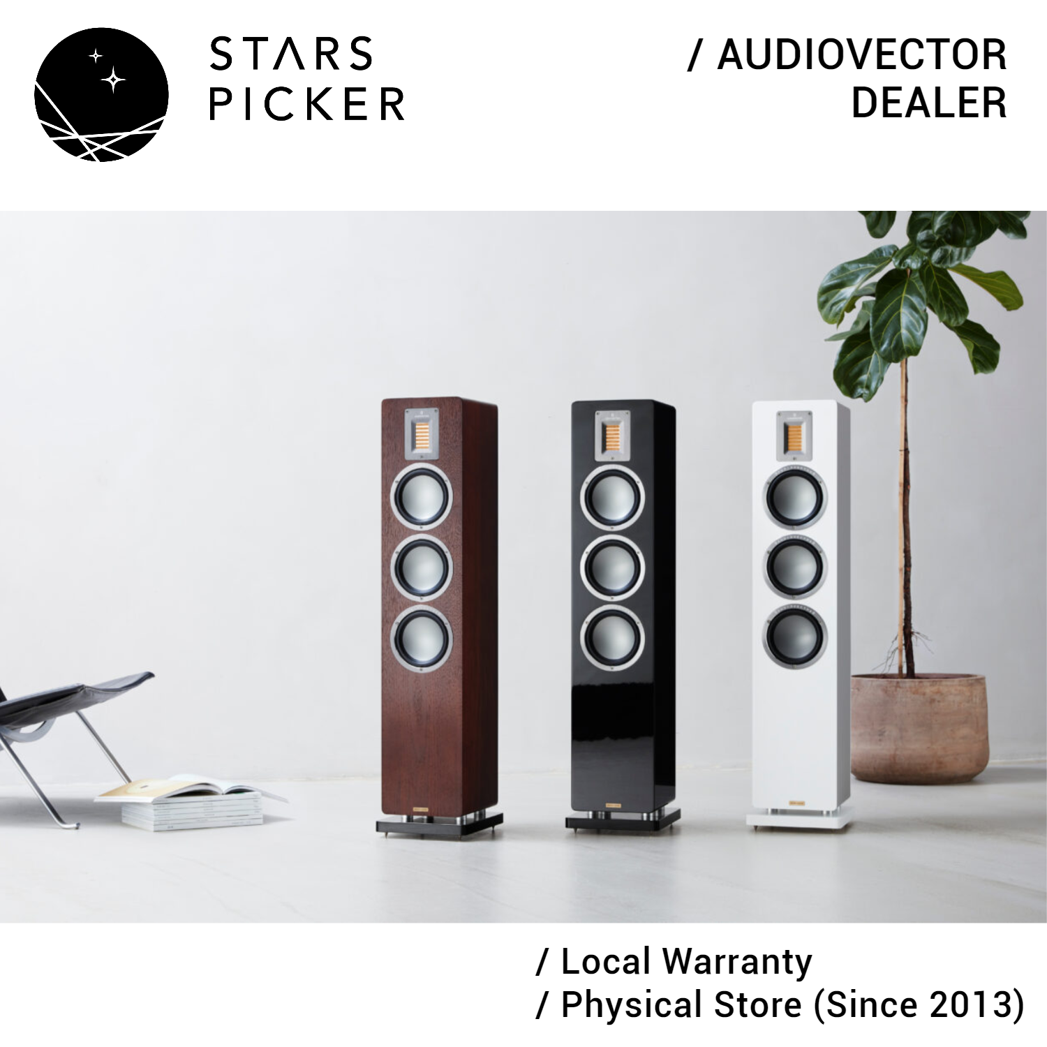 Audiovector QR 5 SE Floorstanding Speakers Made in Denmark