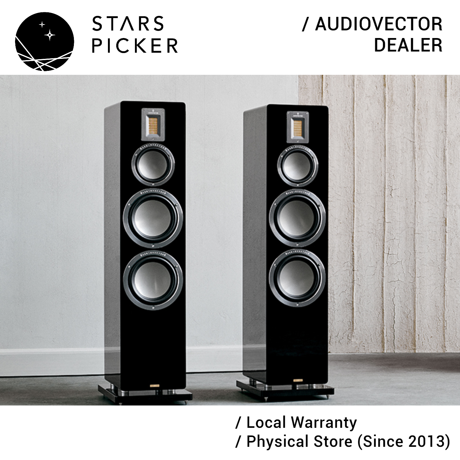 Audiovector QR 7 SE Floorstanding Speakers Made in Denmark