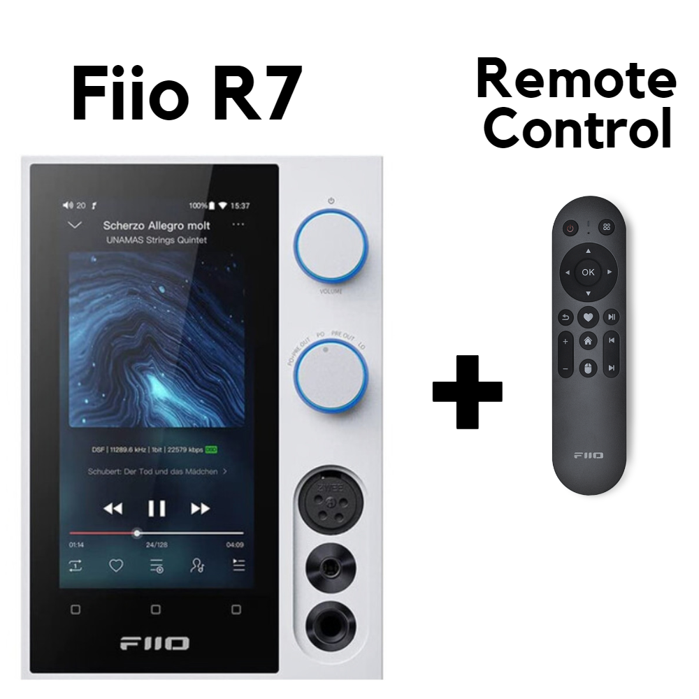 [PM FOR BEST PRICE] Fiio R7 - AIO Desktop Music Player + DAC + Headphone Amplifier ES9068AS THX AAA 788 + Roon Ready