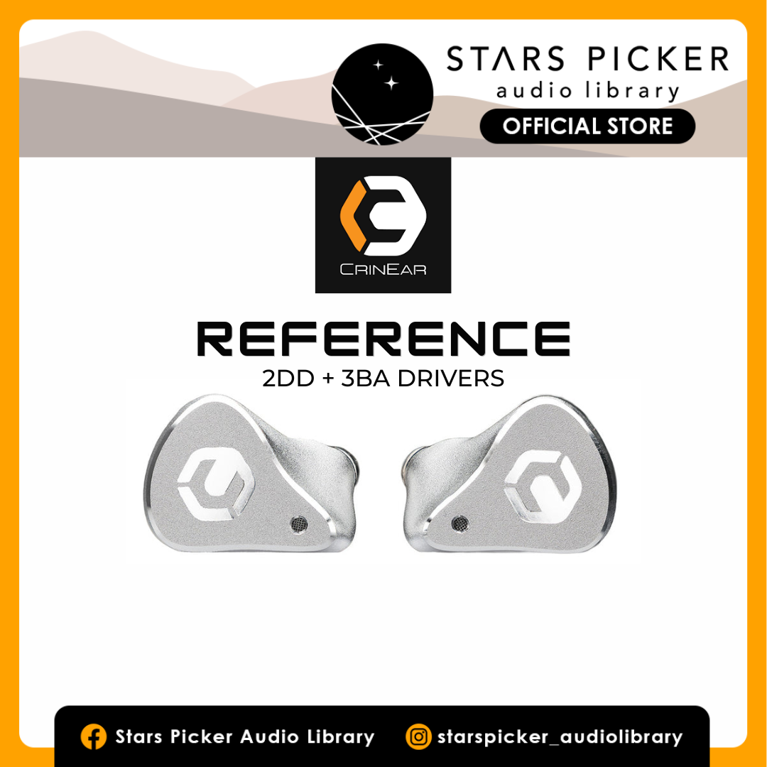 CrinEar - Reference In-Ear Monitor (IEM) | Tuned for Professionals, Mixing, Mastering, Monitoring