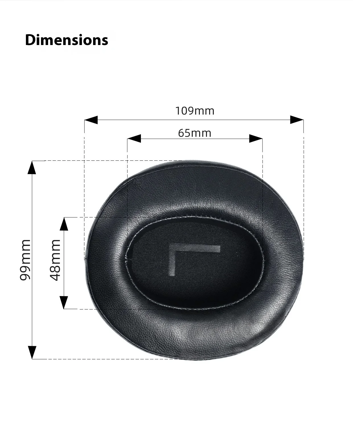 FiiO FT1 Original Replacement Earpads - Sheepskin/Velour/Mesh Fabric Official Earpad for FT1, FT1 Pro, JT7 Headphones