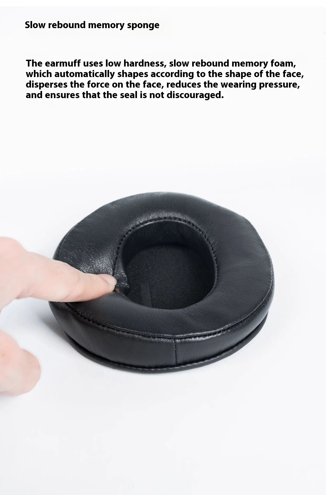 FiiO FT1 Original Replacement Earpads - Sheepskin/Velour/Mesh Fabric Official Earpad for FT1, FT1 Pro, JT7 Headphones