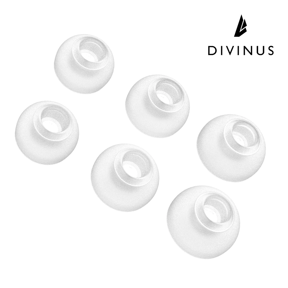 Divinus Velvet Eartips for AirPods Pro Series Comfort Low Pressure Wider Loop EarTips for AirPodsPro1/2 & A1 Adaptor for AirPods Pro (1-Pair)