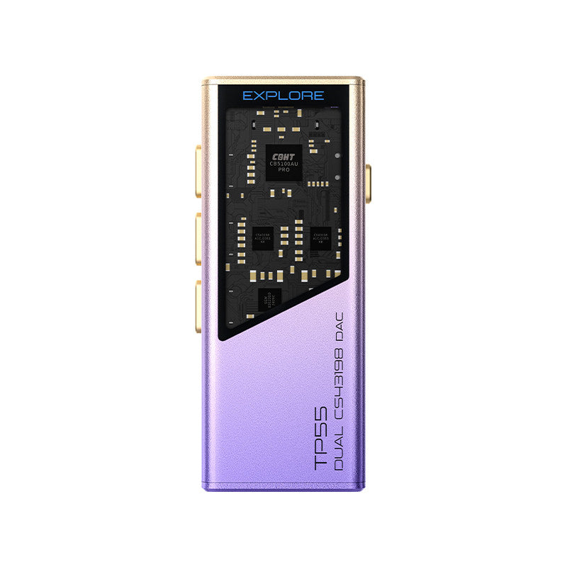EPZ TP55 Dual-DAC Hi-Fi USB DAC/amp portable Headphone Amplifier dongle