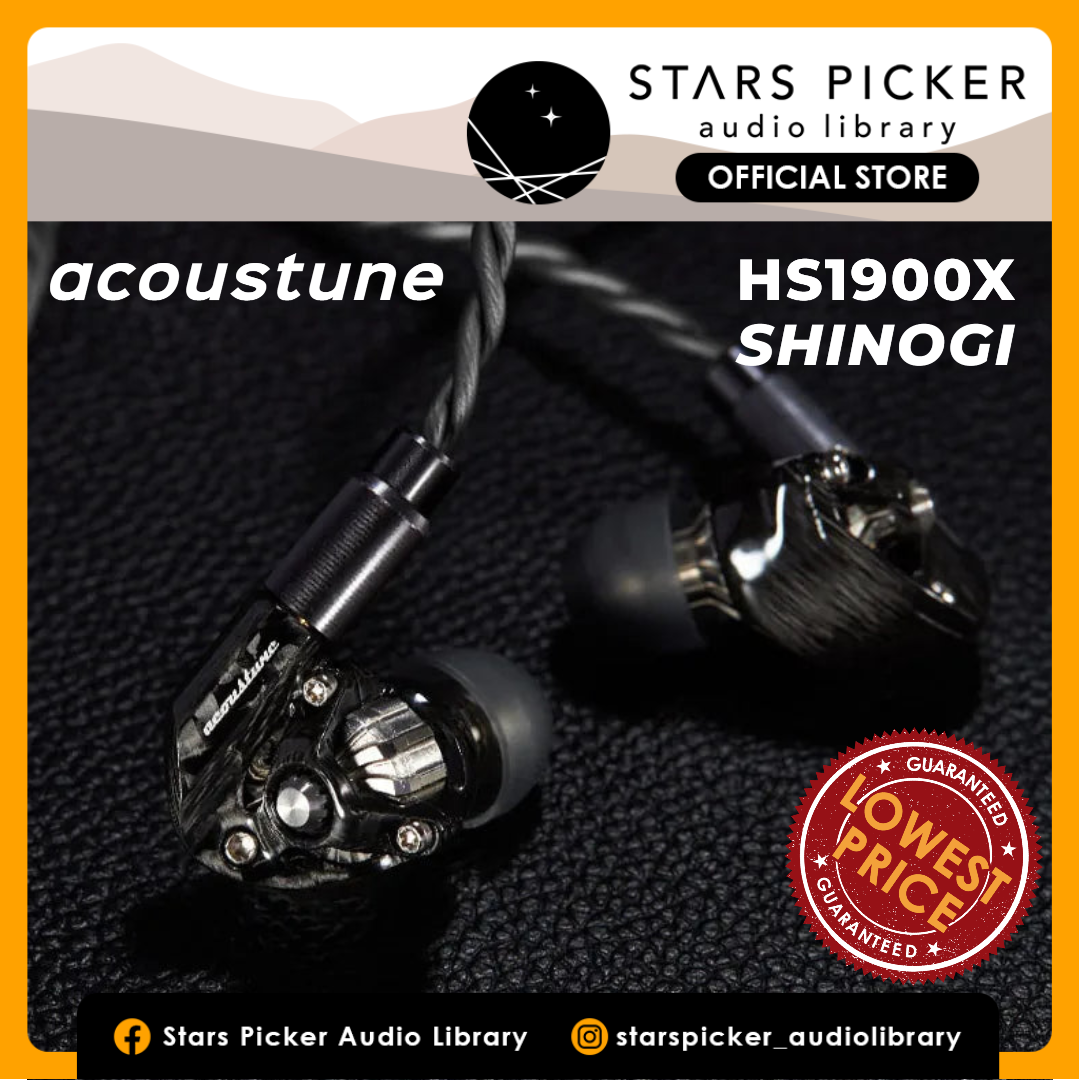 Acoustune HS1900X SHINOGI Made in Japan Dynamic Driver In-Ear Monitor IEM