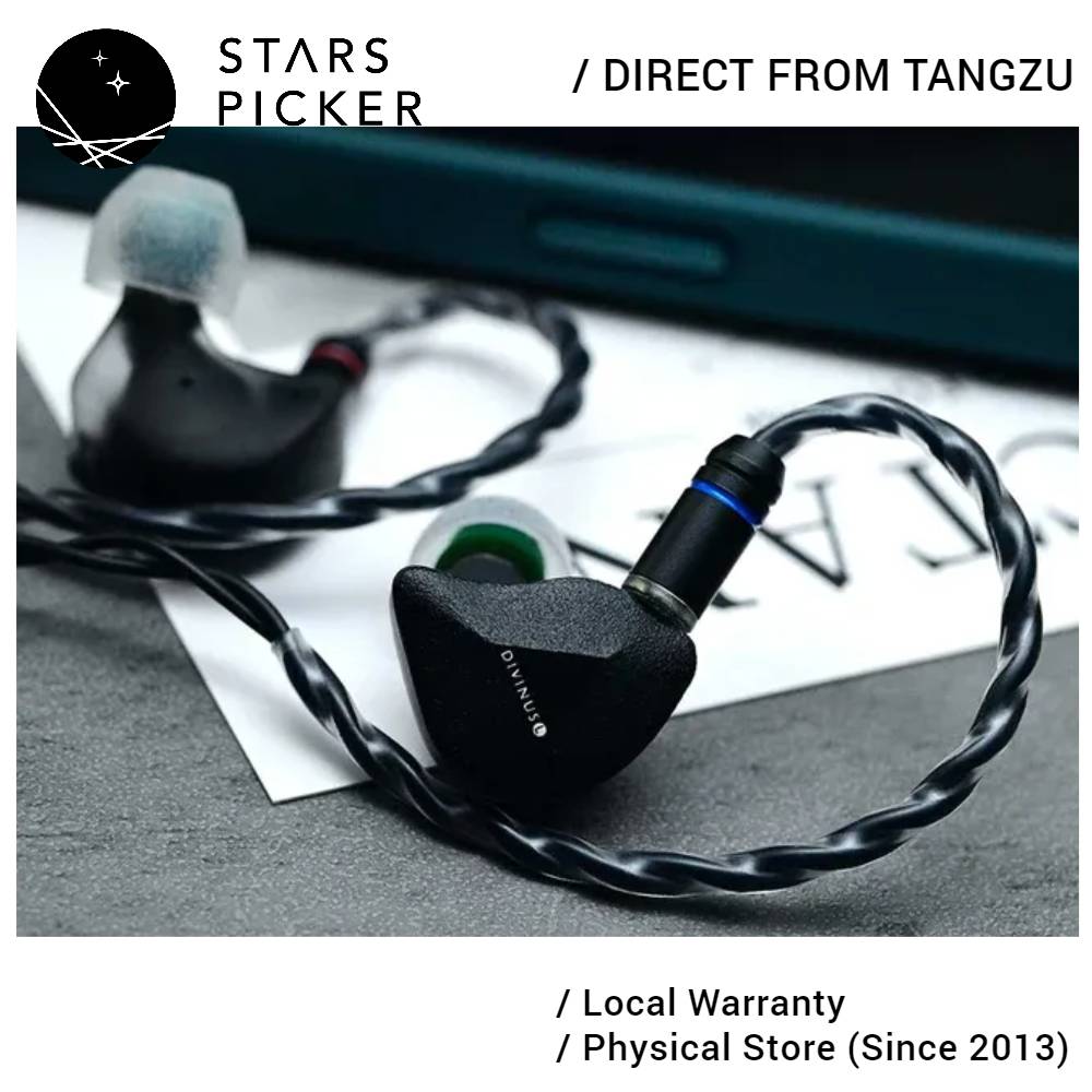 Tangzu Audio x Divinus FUDU VERSE 1 - Fu Du Hybrid 1DD+2BA In-Ear Monitor IEM Earphone
