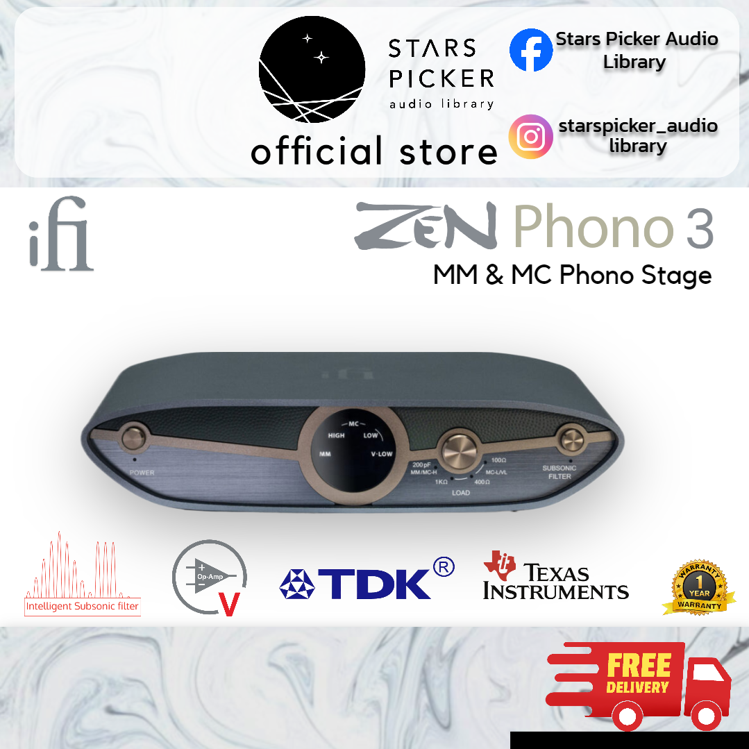 iFi audio ZEN Phono v3 (2024) - New Affordable Phono Stage with MM/MC