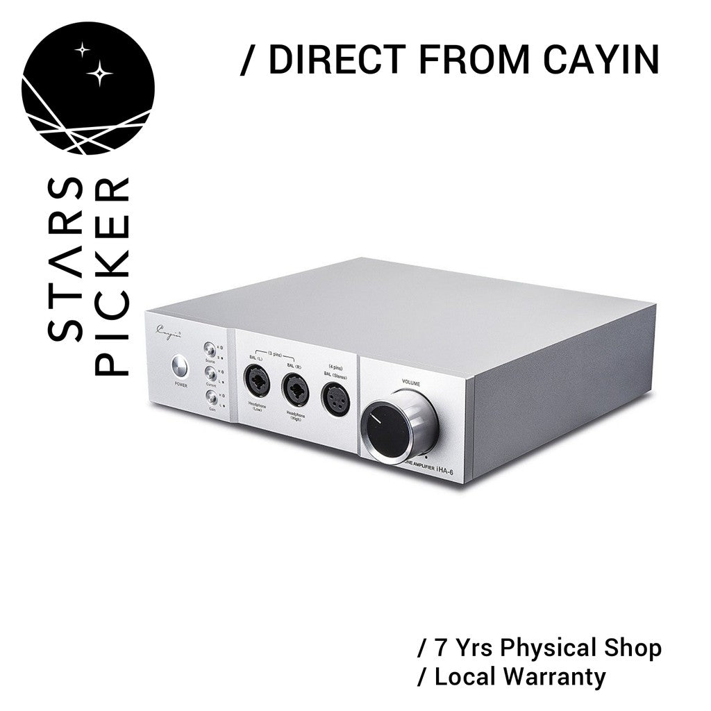 [PM best price] Cayin iHA-6 [230V version] - Fully Balanced High Fidelity Headphone Amp