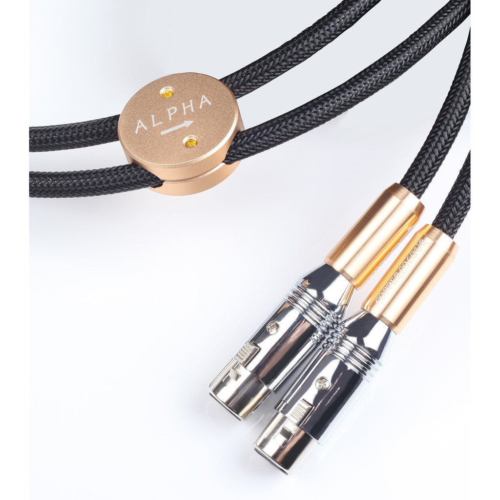 [pm best price] Copper Colour Alpha - RCA and XLR Interconnect Silver & Alloy Cable