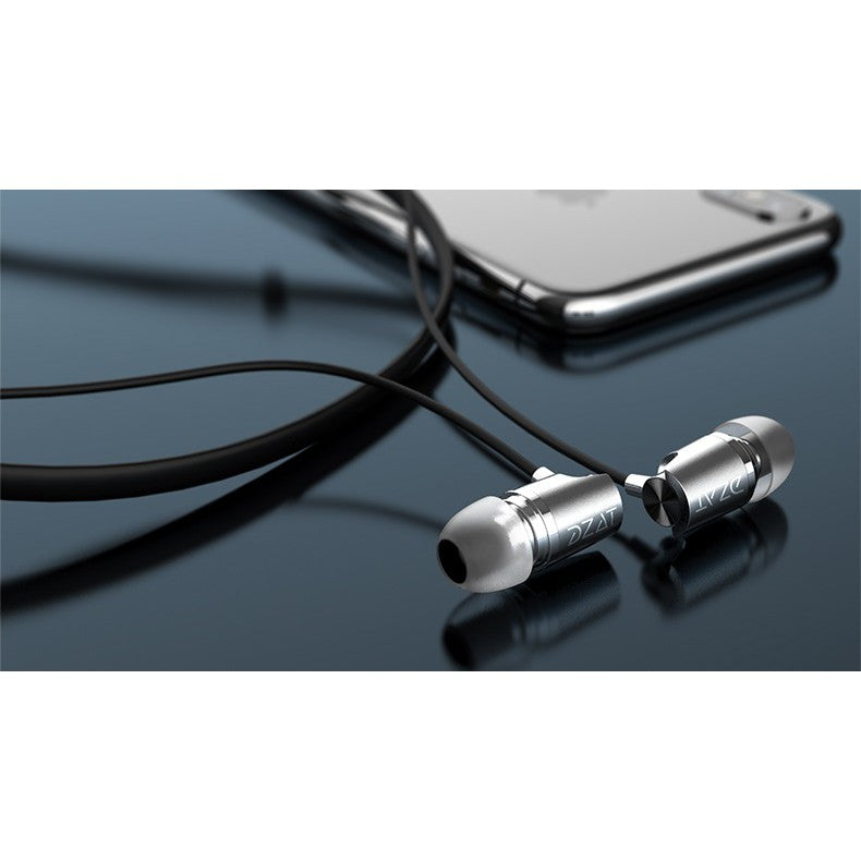 (CLEARANCE) DZAT DR-20B - Bluetooth Neckband Sports IEM In ear Earphone Sweatproof, as Present Gift