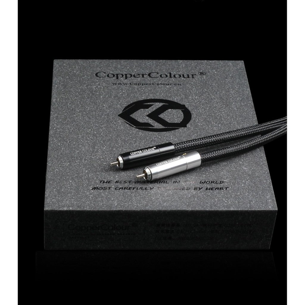 [pm best price] Copper Colour Whisper SE - Interconnect RCA and XLR Cable Silver OCC Copper Alloy