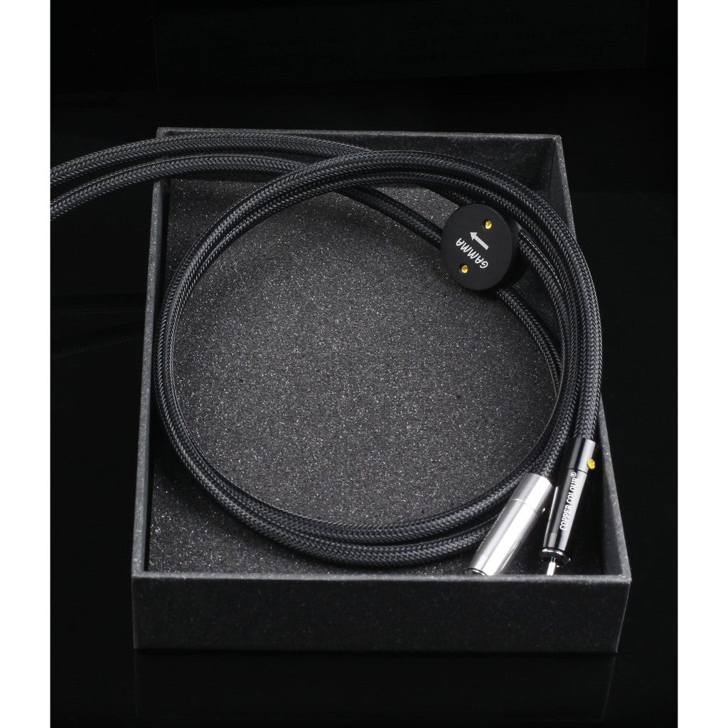 [pm best price] Copper Colour Gamma - RCA and XLR Interconnect OCC Copper & Silver Cable