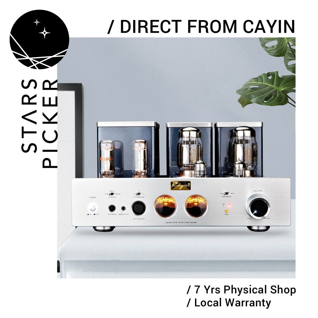 [PM best price] Cayin HA-6A [230V version] - EL34/KT88 Vacuum Tubes Headphone Amplifier with Triode & Ultra-linear Mode