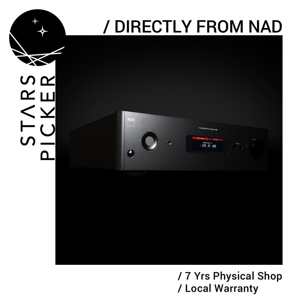 NAD C388 / C 388 - Integrated Amplifier Asymmetrical PowerDrive?? MDC Bluetooth aptX Class D output stage