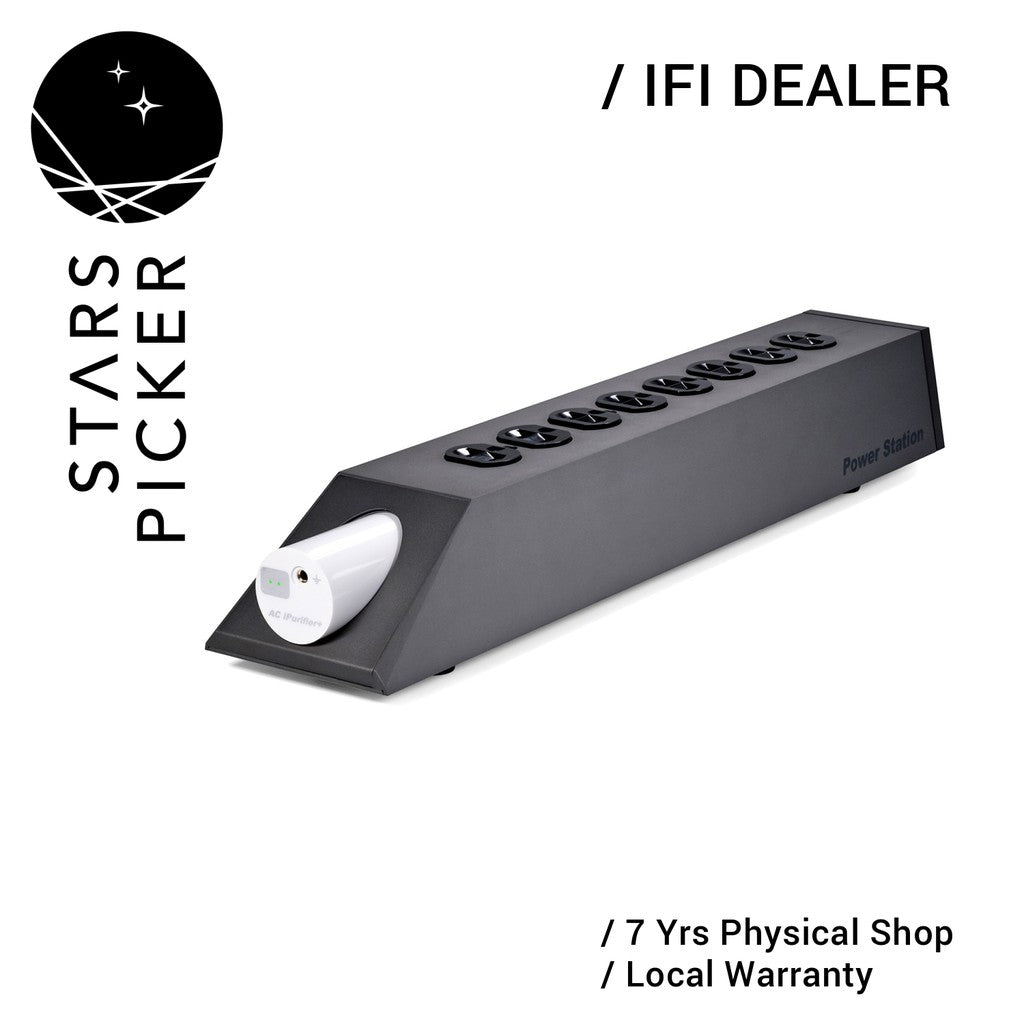 iFi audio PowerStation Power Station UK / US | Mains Audio Noise Eliminator with Active Noise Cancellation II