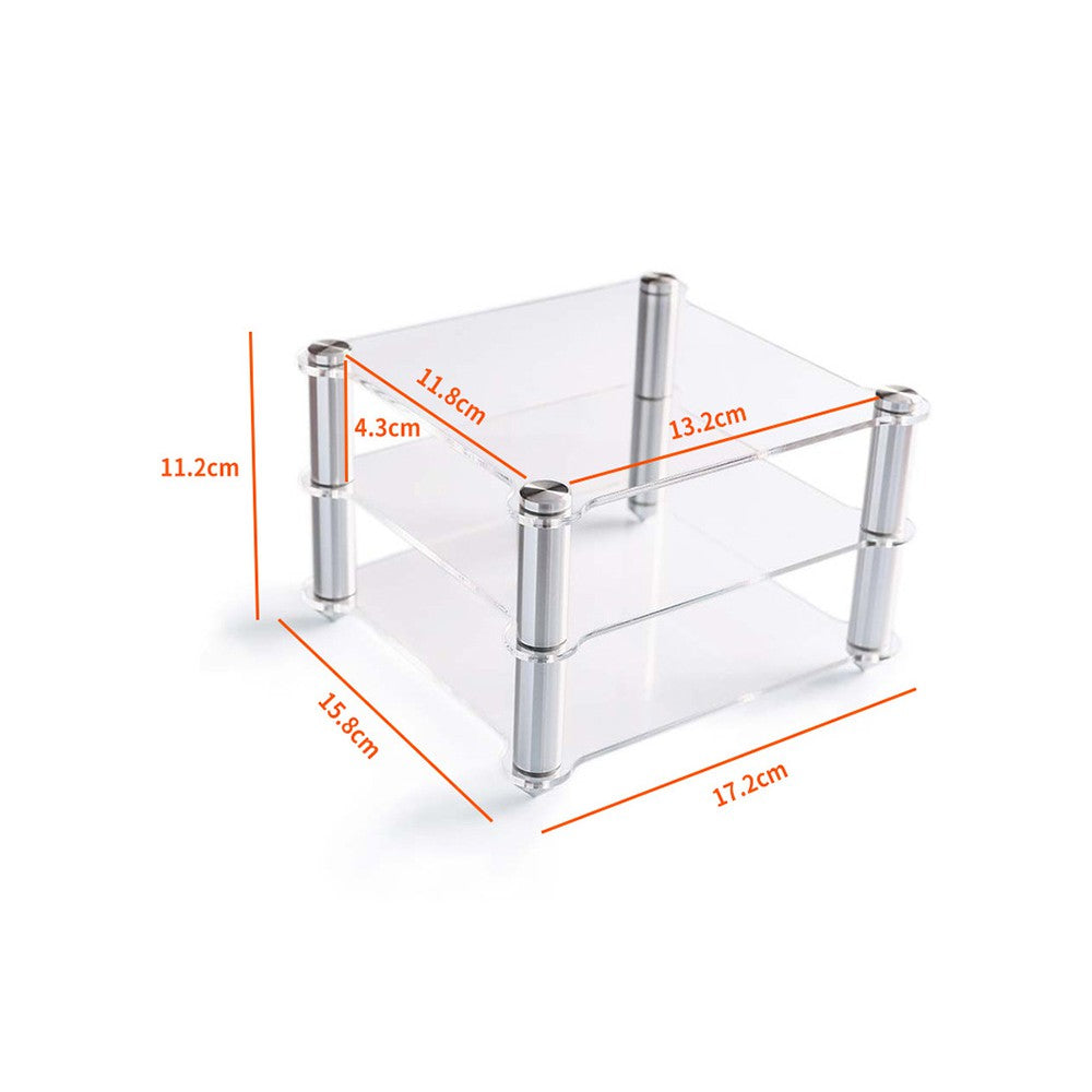 Topping Acrylic Rack - Two Layer Rack for D30 with Spike Feet