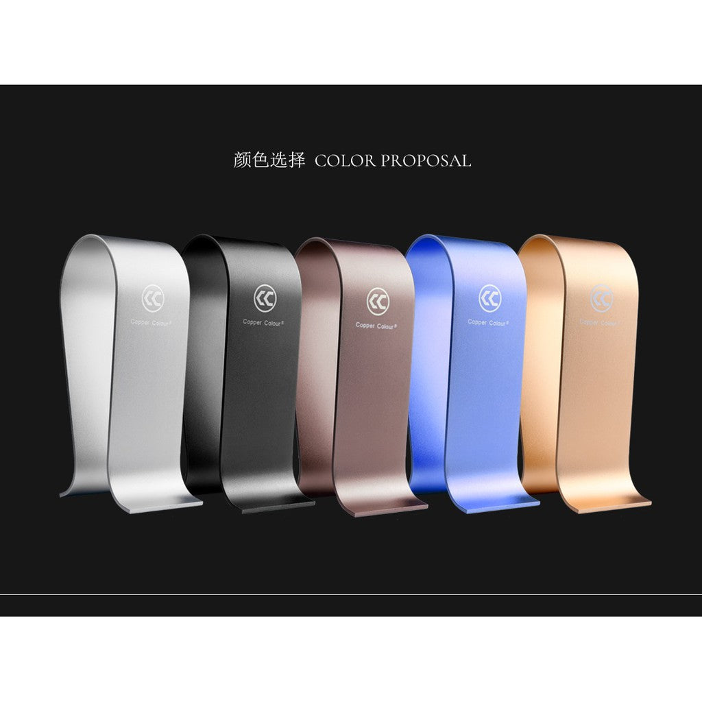 [PM best price] COPPER COLOUR Model 4 Omega Shape Aluminium Alloy Headphone Stand